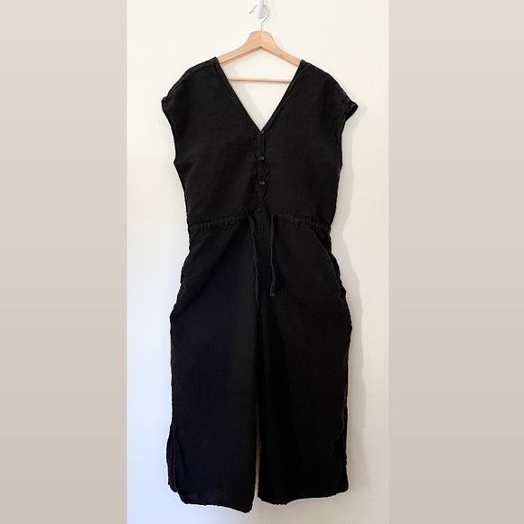 cloth & stone Pants - Cloth & Stone 100% Linen Jumpsuit - M